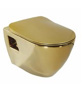 PAULA WC závěsné 35,5x50cm, zlatá (TP325.00110)