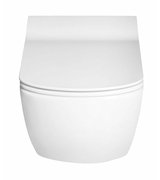 GLANC WC závěsné rimless, 37x51,5 cm