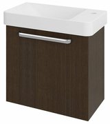 LATUS VIII umyvadlová skříňka 51x50x28cm, Borovice rustik