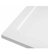 TECMI sprchová vanička z litého mramoru, 100x90x3 cm