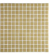 LISA plato skleněné mozaiky beige 2,5x2,5cm
