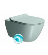 PURA WC závěsné, splachování SWIRLFLUSH, 55x36 cm, ghiaccio dual-mat