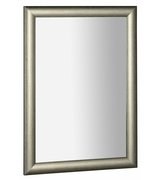 VALERIA zrcadlo v dřevěném rámu 580x780mm, platina