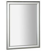 ESTA zrcadlo v dřevěném rámu 580x780mm, stříbrná s proužkem