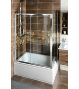 Deep obdélníkový sprchový kout 1000x750mm L/P varianta, čiré sklo