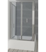 Deep obdélníkový sprchový kout 1000x750mm L/P varianta, čiré sklo